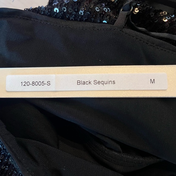 Jonathan Simkhai Navy Sequin Bodysuit - Picture 6 of 8